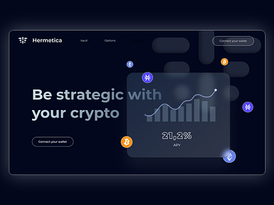 Hermetica Website branding design graphic design ui ux