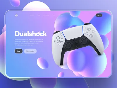 Game Console figma game game console landing landing page tilda video game web web design web designer