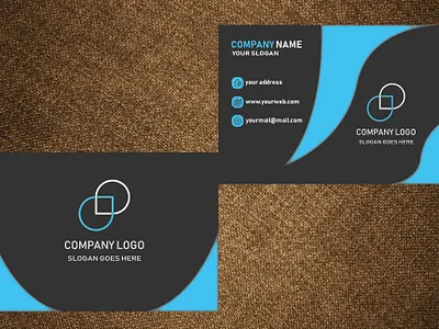 Visit Card 02 adobe illustrator brand identity branding card company design graphic design vector visit card