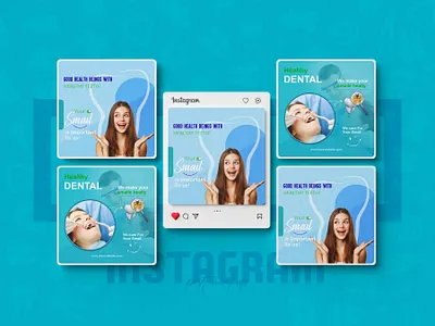 Dental Banner | Social Media Post Design ad advertiging branding cover dental dental care dental clinic design facebook ad facebook post flyer graphic design instagram ad instagram post shot social media ad banner social media banner social media post design template ui