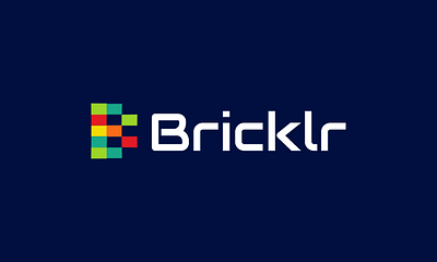 Logo for Bricklr branding graphic design logo