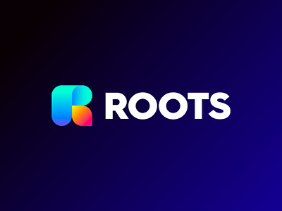 Roots - Logo Design 🚀 branding business creative creative identity creative logo design fire flame graphic design lettermark logo logos monogram r rocket root roots tech