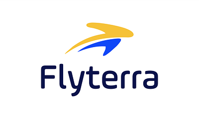 Logo for Flyterra brand identity branding graphic design logo logo design