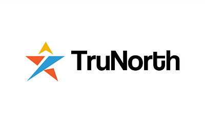 Logo of TruNorth brand identity branding graphic design logo logo design