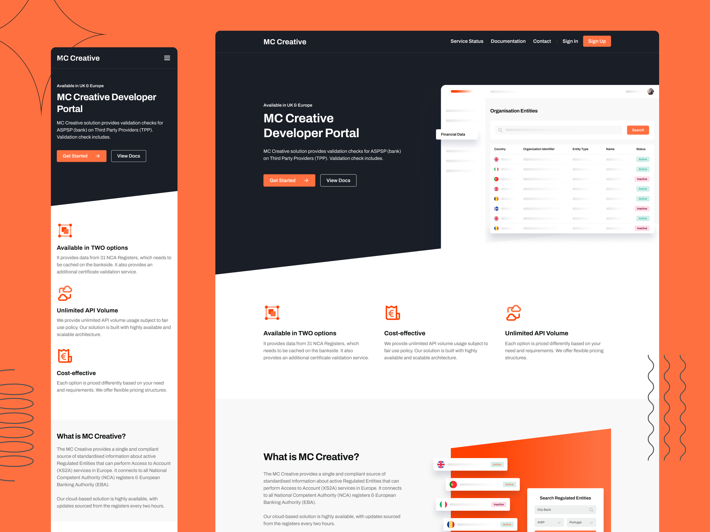 Creative Agency Responsive Website agency agency website app creative dashboard landing page portfolio product ui ux website website ui website ux