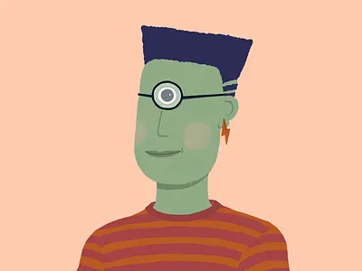 Authentic authentic character character design cyclope drawing illustration nft