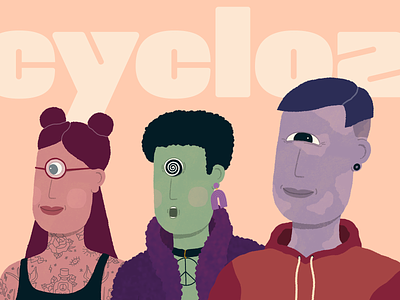 Cyclops character character design illustration inclusiveness nft
