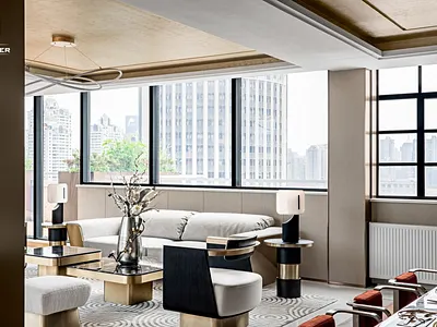 Living room rendering