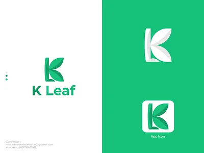K&L Logo Concept, K Leaf logo,Unused Logo,branding 3d app logo b c f h i j k m p q r u v w y z brand branding creative logo design graphic design icon identity illustration k l letter logo logo mark profssional typography unique logo vector