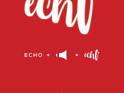 ECHO creative creative logo minimal design minimalist logo