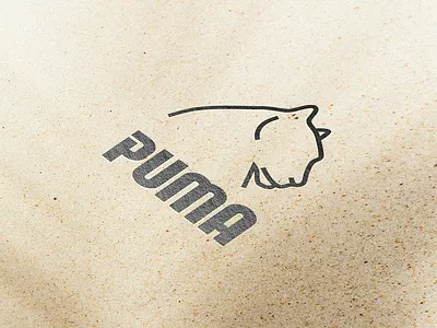 PUMA Letter Logo (Redesign) branding design graphic design letter logo logo text logo