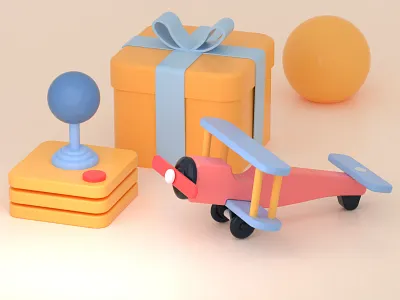 Gift 3D Illustration 3d cinema4d design illustraion modern nft render