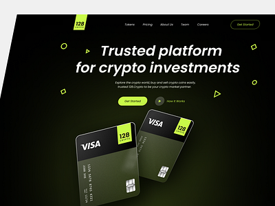 Crypto platform website 3d animation branding crypto design graphic design illustration investments logo motion graphics platform ui uiux uiuxdesign ux vector web webdesign