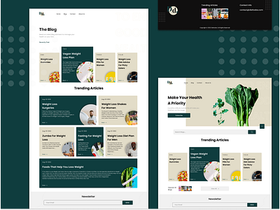 Diettodos Blog blog diet blog landing page modern design new blog weight loss blog