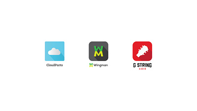Icons / Logos (2 IN 1) app app visuals apps icon design icons photoshop