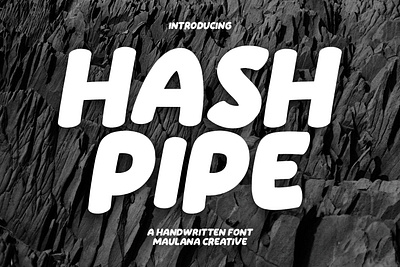 Hash Pipe Handwritten Font 3d animation display font graphic design hash pipe handwritten font logo modern font motion graphics sans sans font ui