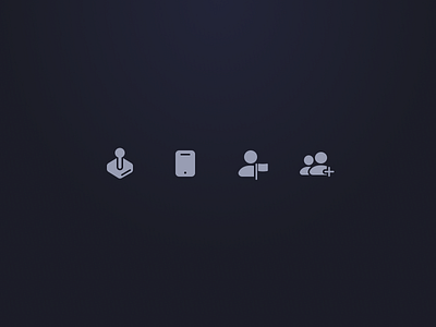 Just few icons app clean design icon icons illustration interface minimal ui ux
