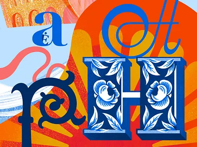 Where do letters come from? book character design illustration lettering typography