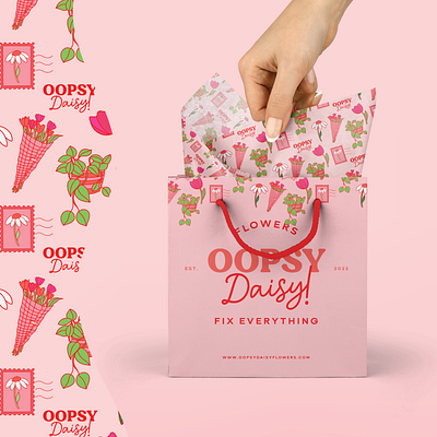 Oopsy Diasy Florist Flower Shop Logo Brand Flower Icons #1 3d art artwork branding daisy design digital art digital illustration flowers gardening graphic design icon icon pack illustration illustrations logo packaging ui vector