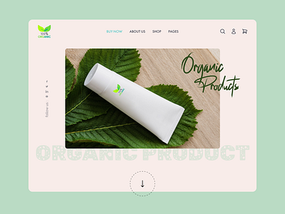 Landing Page UI Design branding design ecommerce figma full landing page graphic design landing page organic product single product single product page design ui