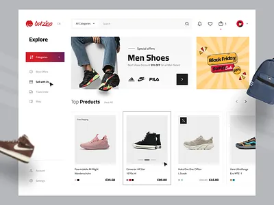 Shopping Website 😍 creative design e commerce landing minimal online store product shop shopping store trend ui uidesign uiux web web design website woocommerce