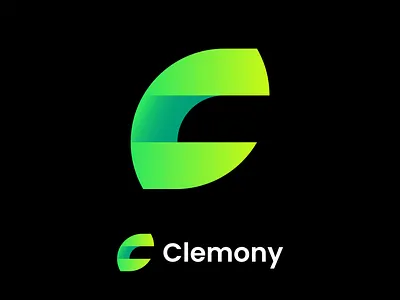 Clemony 🍋Logo Design Exploration branding identity business citrus clean for sale fruit fruits gradient green fresh icon lemons letter cl lime logo design logo mark symbol logotype nature negative space portfolio type monogram unused buy