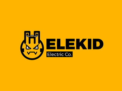Elekid Electric Co. - Pokemon Logo & Icon brand design brand identity branding design geek art icon icon design identity design illustration logo logo design nintendo pokemon