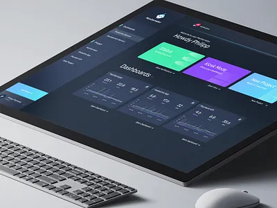 Monitonator UX/UI & Branding - Peace of Mind-as-a-Service. 3d animation app branding design graphic design logo motion graphics typography ui ux