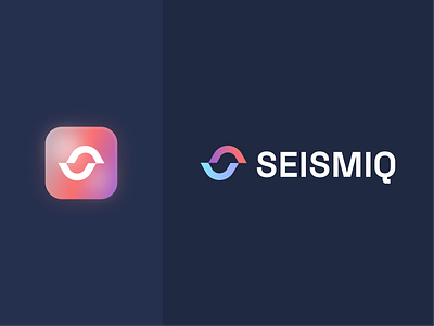 SEISMIQ Logo branding graphic design identity logo