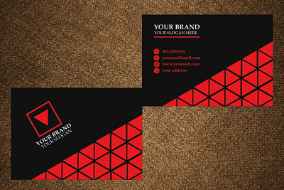 Visit card 04 adobe illustrator advertising art brand identity branding company design graphic design logo promotional vector visit card