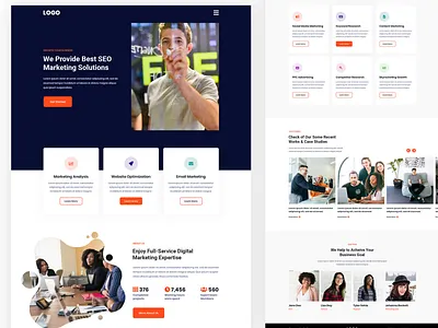 SEO Marketing website design