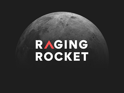 Raging Rocket Studio Logo branding graphic design identity logo