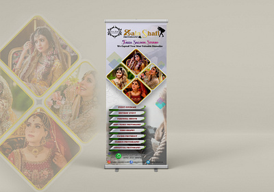 Standee Design For Studio branding de design graphic design illustration logo photography typography ui ux vector xroll