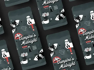 Coffee Packaging bold branding coffee design illustration mockup packaging vectorart vintage