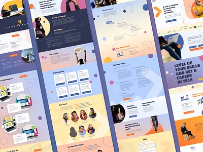 Justice Reskill Website design front end design mobile design mobile ui design mobile website non profit website responsive responsive design ui design web web design web site web site design website website design