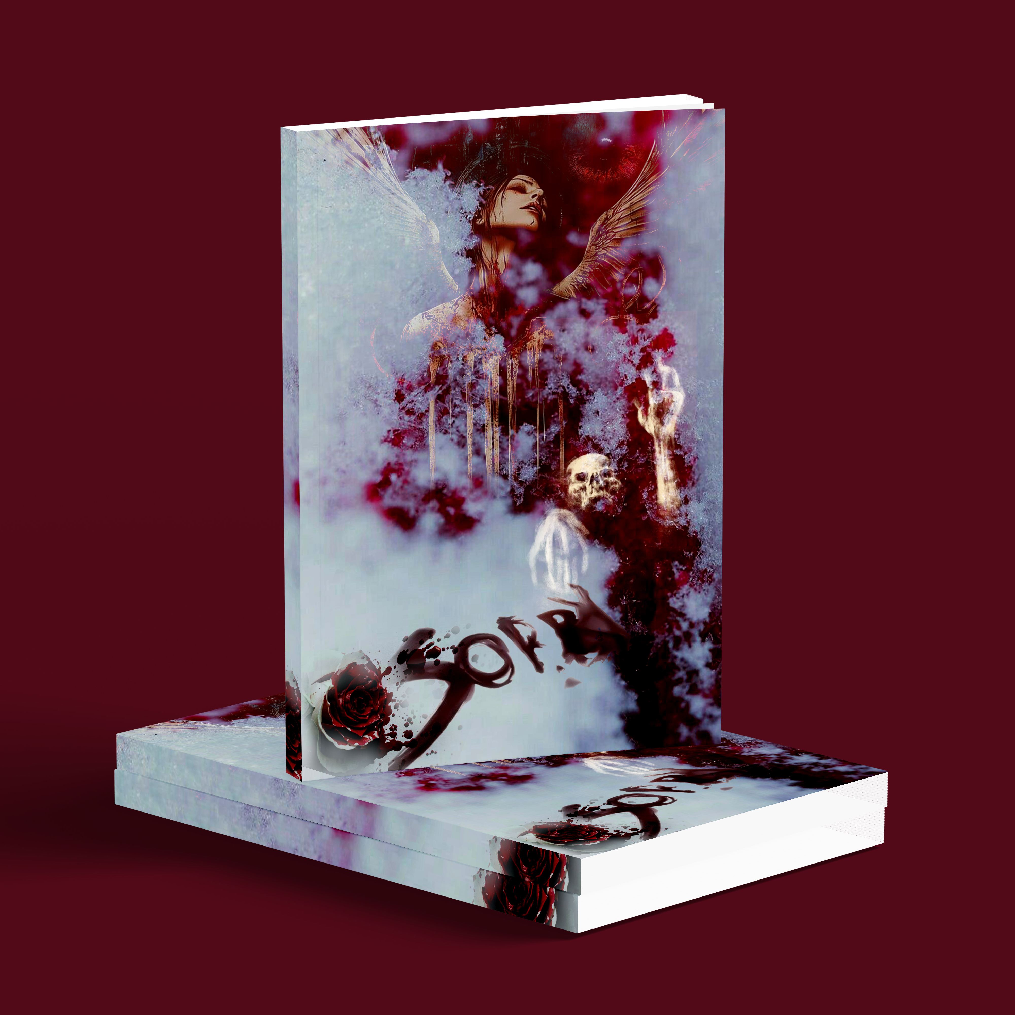Horror Book Cover Design book design graphic design horror book horror book cover horror book cover design