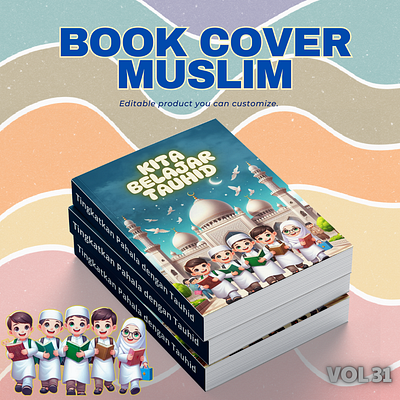 Book Cover Islamic #9 coverbook graphic design islamic ramadhan story kids