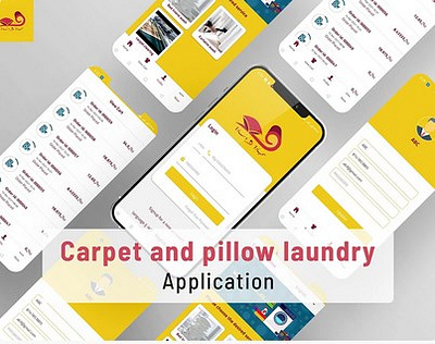 laundry App design & Development adobe illustrator adobe photoshop app design app development branding design figma graphic design illustration logo logodesign mobile app design ui uiux