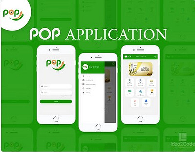 Pop Application design & development adobe illustrator adobe photoshop app design app development branding design figma graphic design illustration logo logodesign mobile app design ui uiux