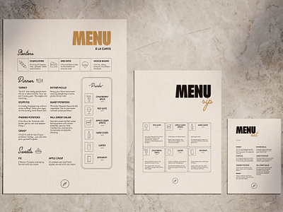 Friendsgiving Menu Design branding cocktail menu design designer dessert menu dinner menu food fun design graphic design hoodzpah illustration layout logo menu menu design print print design restaurant restaurant design typography