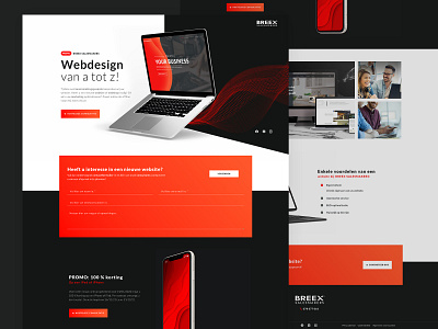 Promo advertisement website | Webdesign branding design graphic design ui ux webdesign webdevelopment
