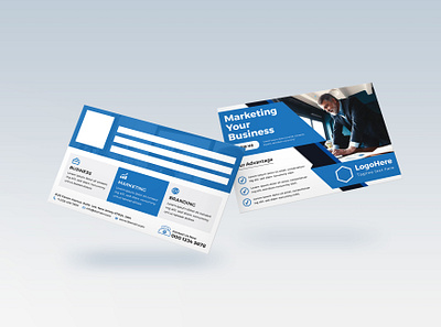 Corporate Postcard Template multipurpose