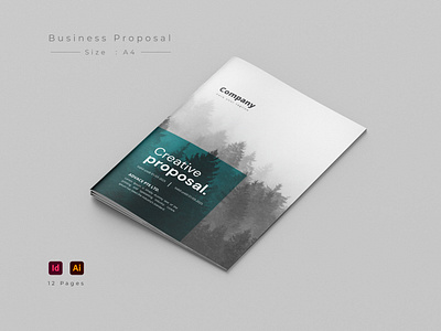 Business Proposal brochure brochure design business business proposal catalog company proposal graphic design indesign layout magazine marketing proposal