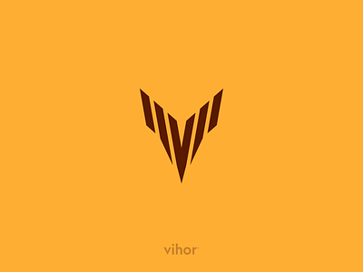 Vihor PRO - App For Extreme Sportsman app branding design extreme sport extreme sportsman graphic design illustration logo minimalistic sport ui ux vector vihor wind