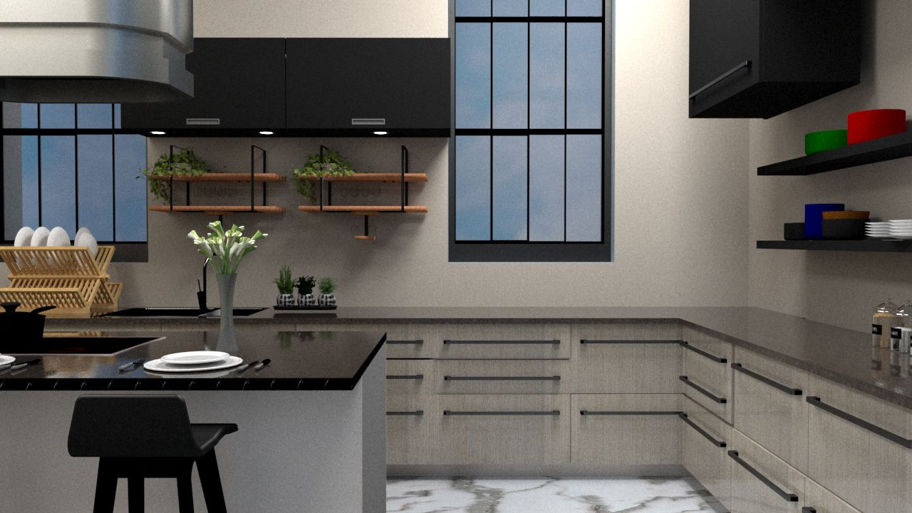 kitchen design illustration interior textures