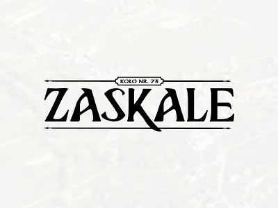 Koło Zaskale - Wordmark branding design goral goralskie logo graphic design kolo zaskale logo poland zaskale zppa
