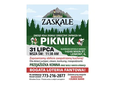 Koło Zaskale - Poster Design branding design goral goralskie logo graphic design kolo zaskale logo plakat poland poster poster design zaskale zppa