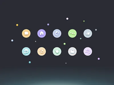 10 Interface Ideas for Chat Applications - Icons app chat design icon icons ios ui ux