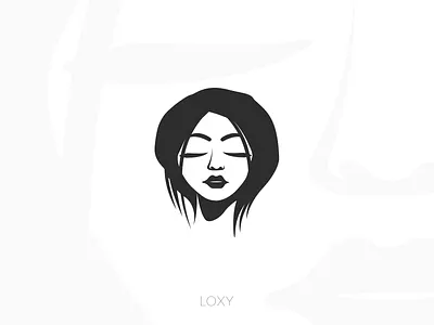 LOXY * Makeup Artist / Branding app branding decoration design graphic design illustration logo makeup makeup artist minimalistic ui ux vector women