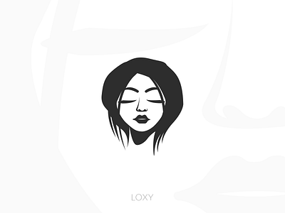 LOXY * Makeup Artist / Branding app branding decoration design graphic design illustration logo makeup makeup artist minimalistic ui ux vector women